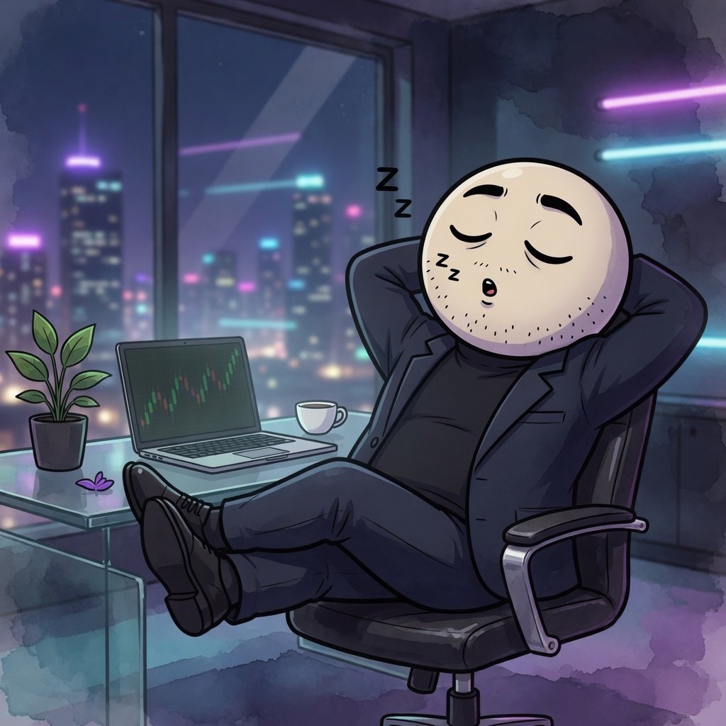 Sleepy Boss: rest after the session